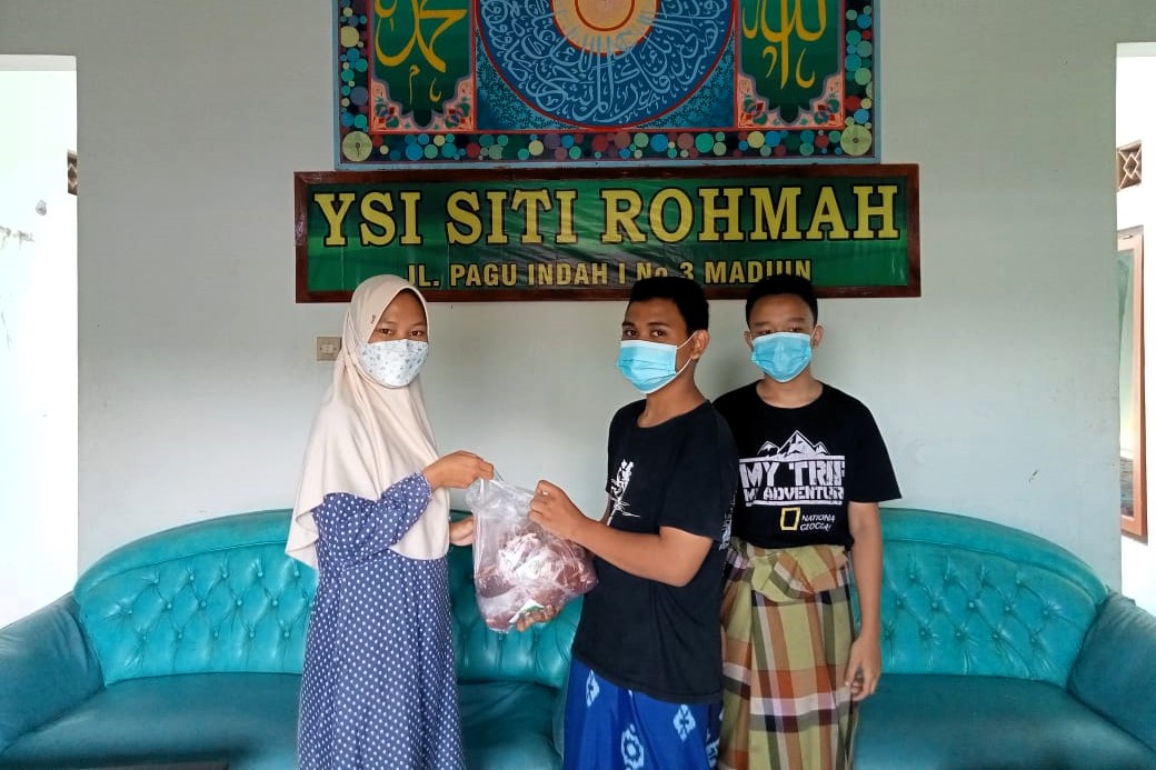 ZISWAF STAINU Madiun Tebar Kebaikan di Tengah Idul Adha 1442 H