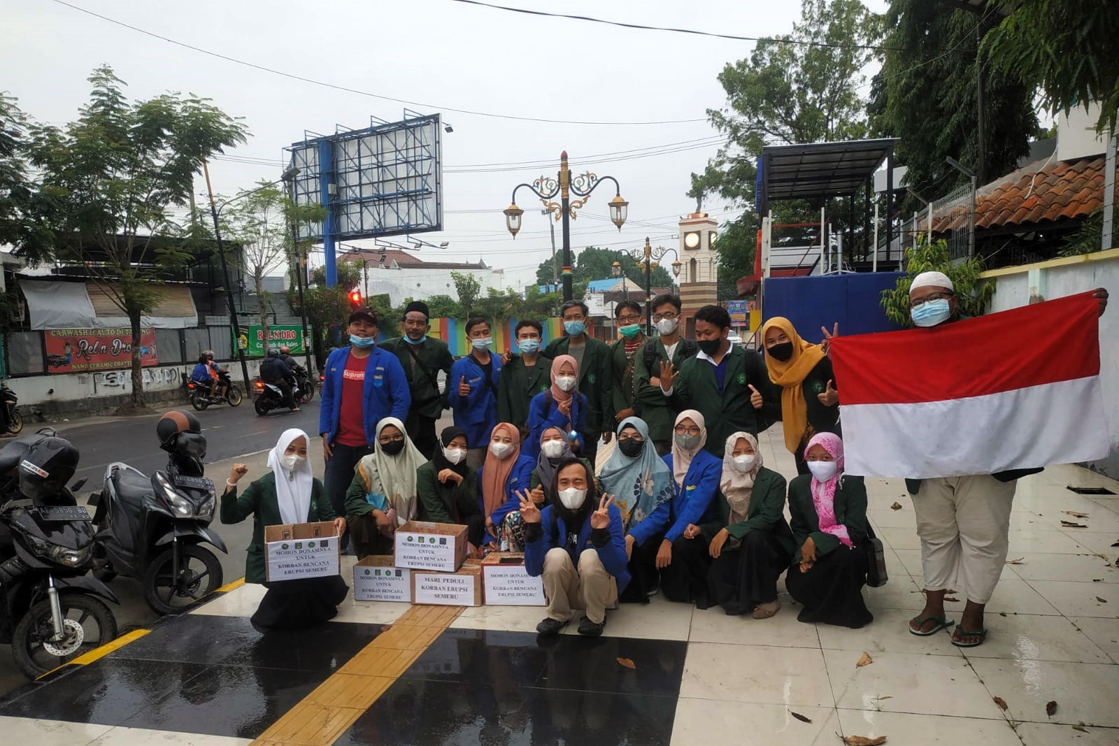 STAINU Madiun Genggam Erat Duka Semeru: Aksi Solidaritas ZISWAF dan BEM Kumpulkan Bantuan