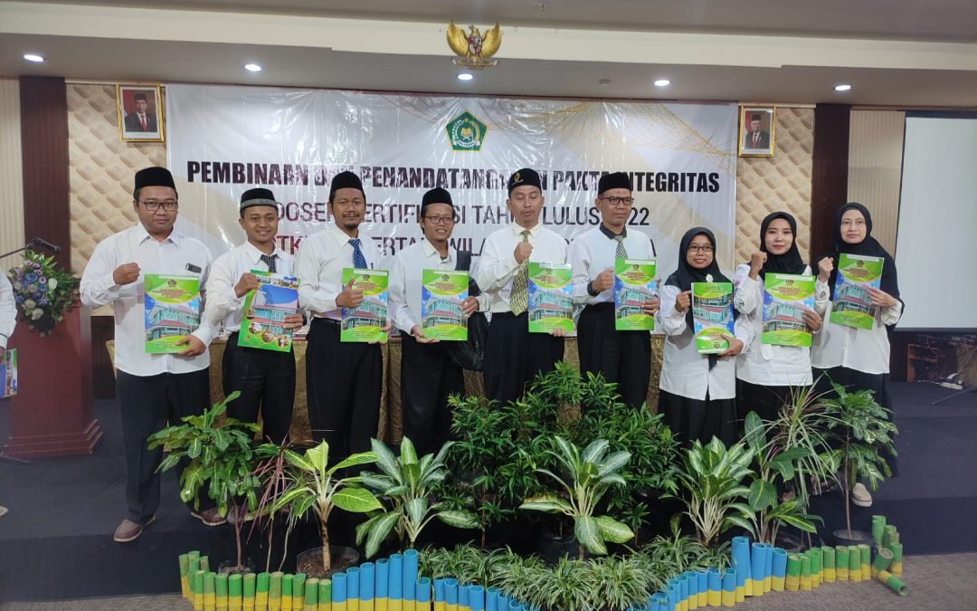 PAKTA INTEGRITAS DOSEN SERTIFIKASI: MENDORONG PROFESIONALISME DAN PENINGKATAN MUTU PTKIS