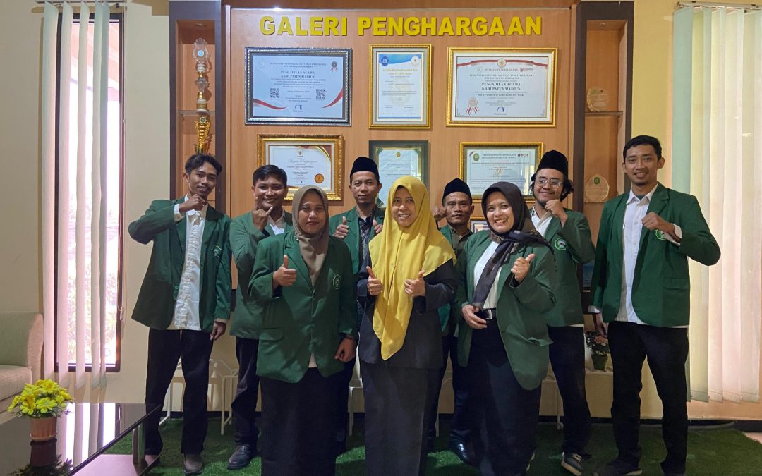 Penutupan Magang Mahasiswa STAINU Madiun di Pengadilan Agama Kabupaten Madiun