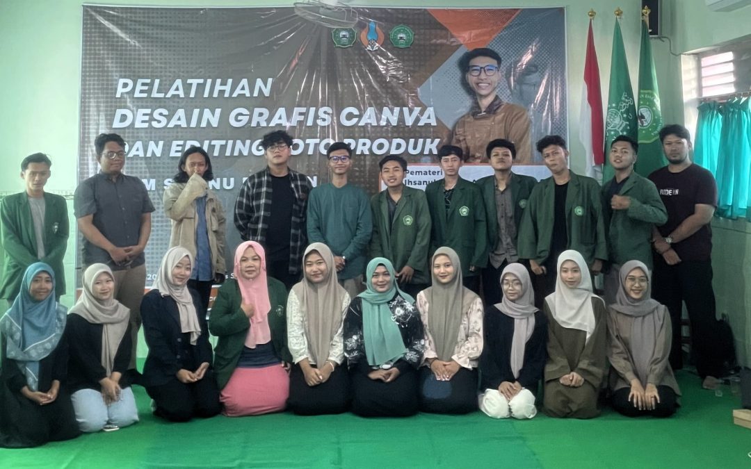 Belajar Desain Langsung dari Praktisi, Mahasiswa STAINU Madiun Antusias Ikuti Pelatihan Canva