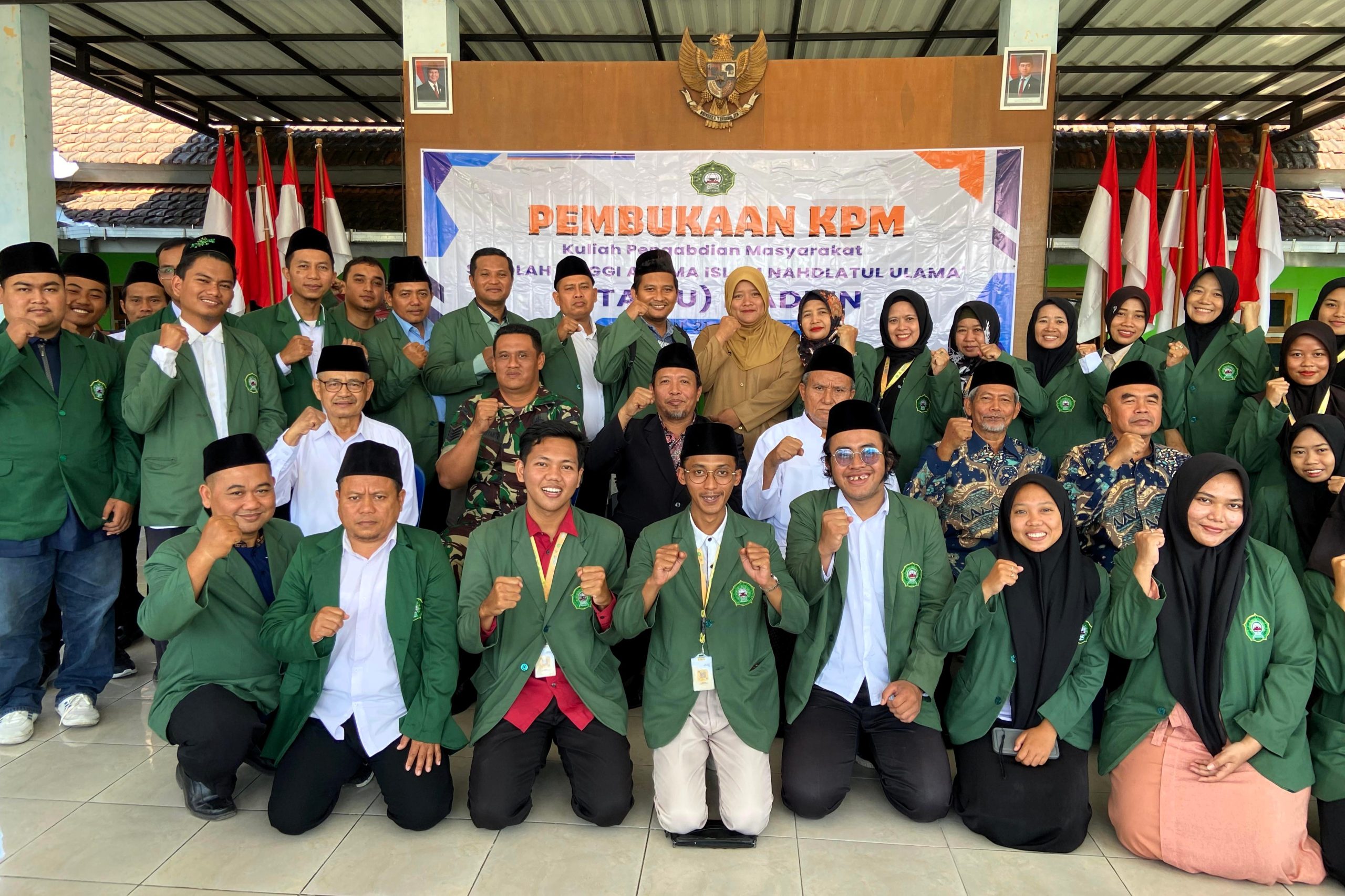 STAINU Madiun Lepas Mahasiswa KPM di Kecamatan Pilangkenceng: Tunjukkan Sikap dan Akhlak Ke-NU-an