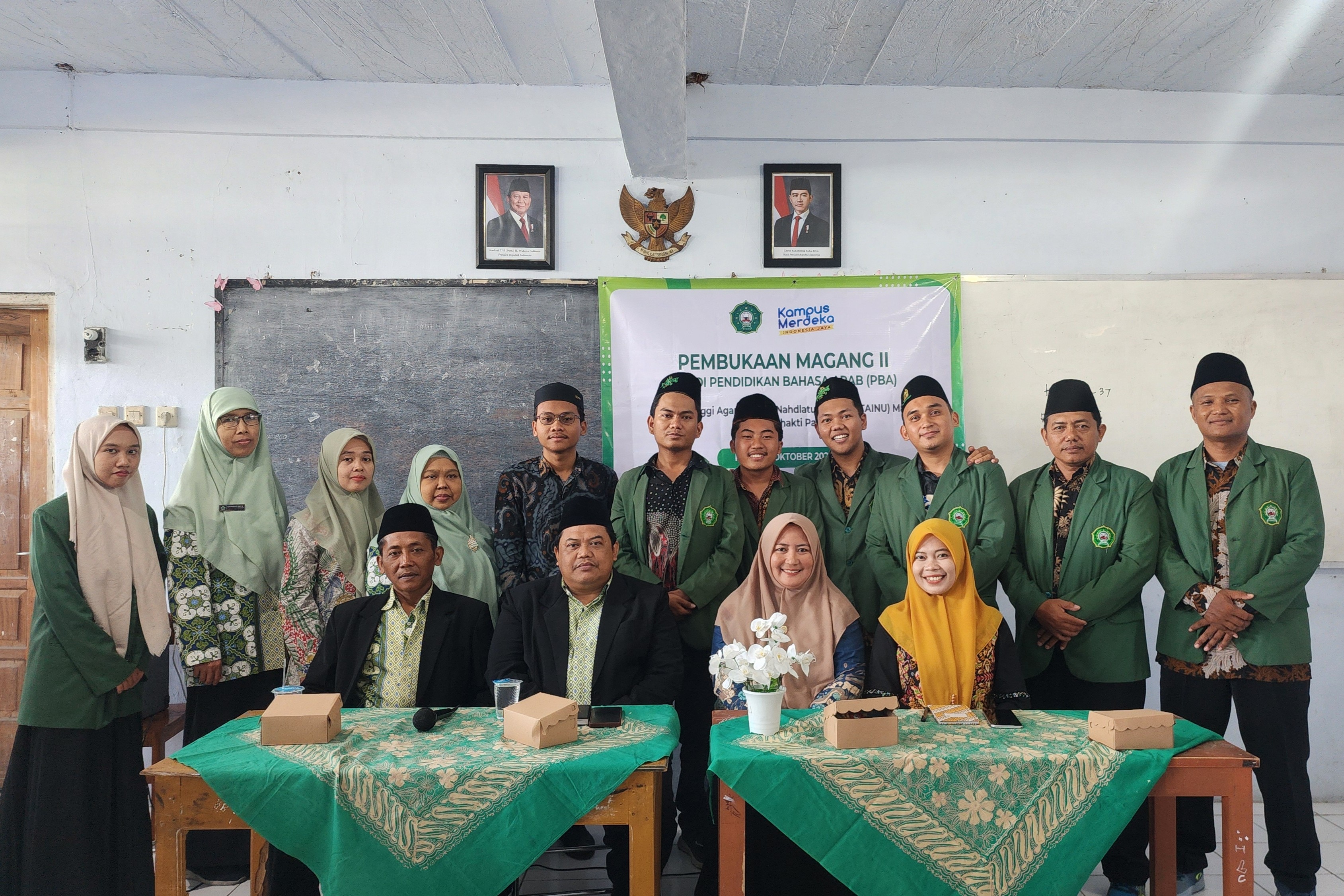 Perkuat Sinergi Kampus dan Madrasah, Mahasiswa PBA STAINU Madiun Mulai Magang II di MA Tri Bhakti