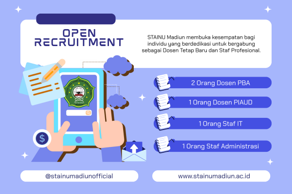 Pengumuman Lowongan Kerja STAINU Madiun