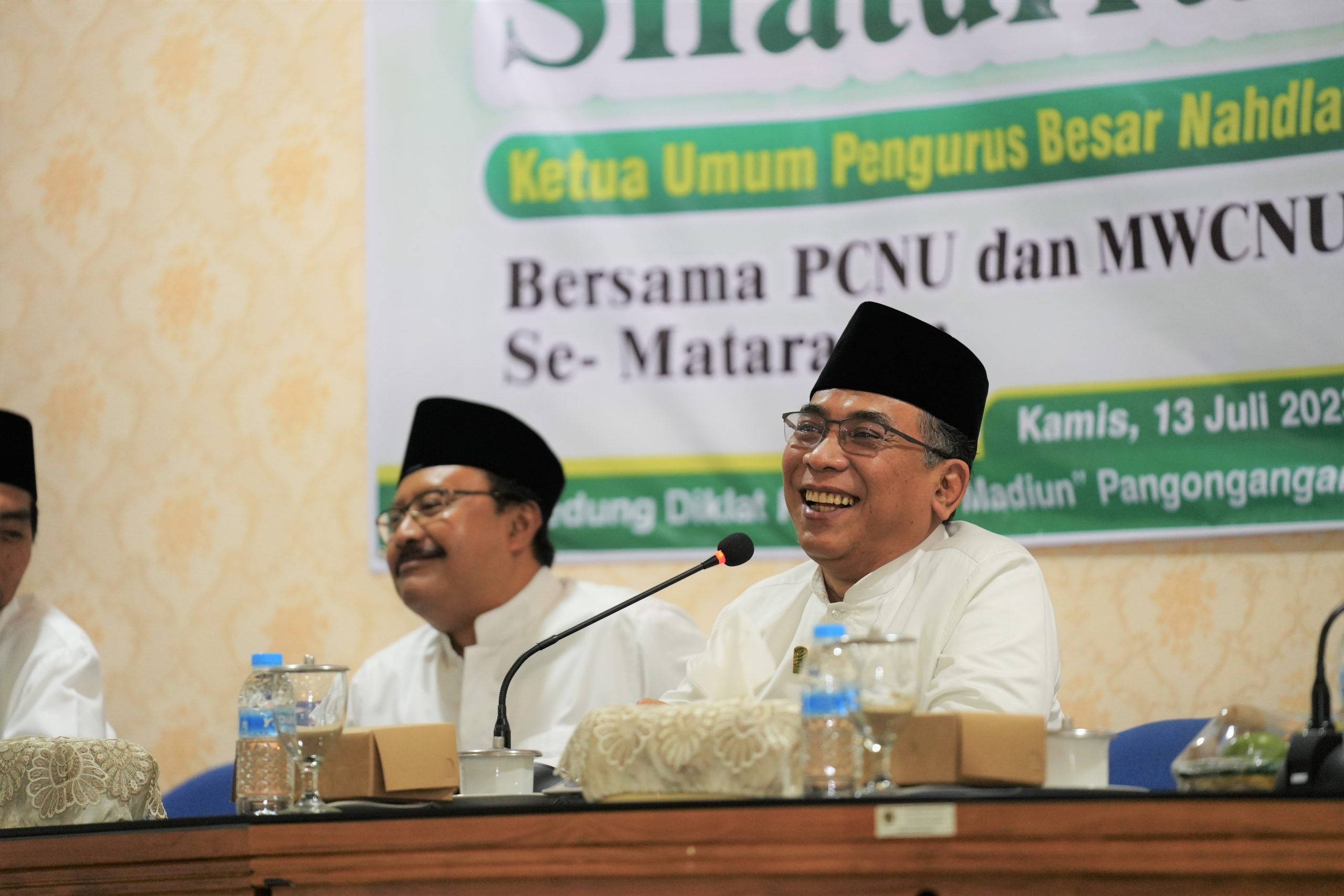 KH. YAHYA CHOLIL STAQUF PAPARKAN PEMBARUAN ORGANISASI NAHDLATUL ULAMA (NU) DALAM ACARA SILATURAHMI