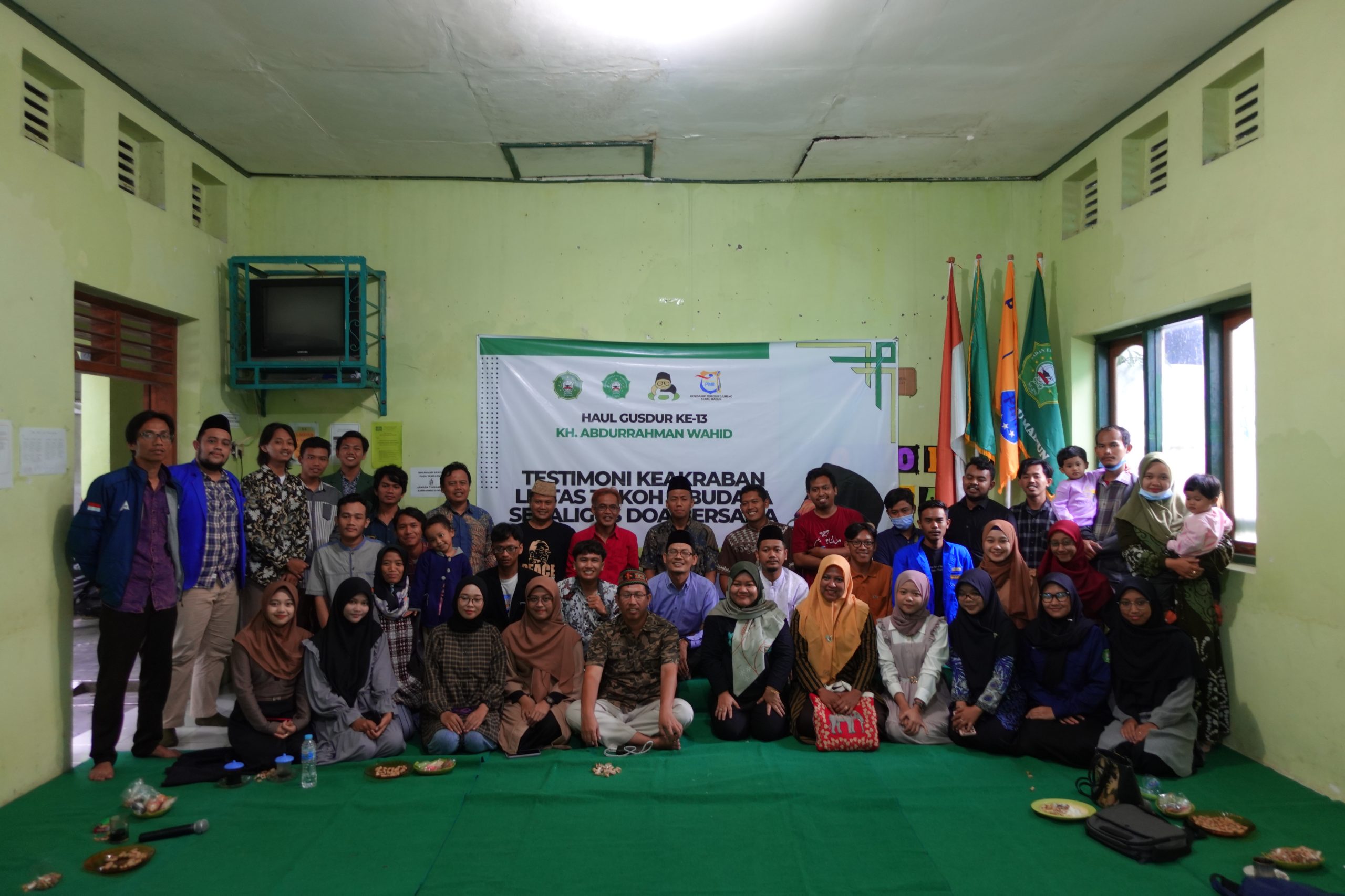 HAUL GUS DUR KE-13: TESTIMONI KEKRABAN LINTAS TOKOH DAN BUDAYA DAN DOA BERSAMA DENGAN JARINGAN GUSDURIAN DI KAMPUS STAINU MADIUN”