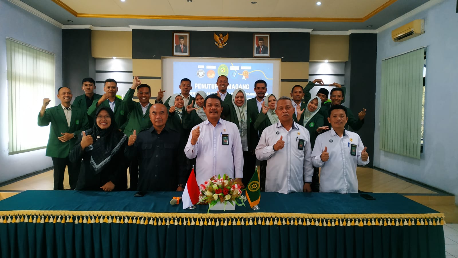 PENUTUPAN MAGANG MAHASISWA PRODI HES SEMESTER IV STAINU MADIUN