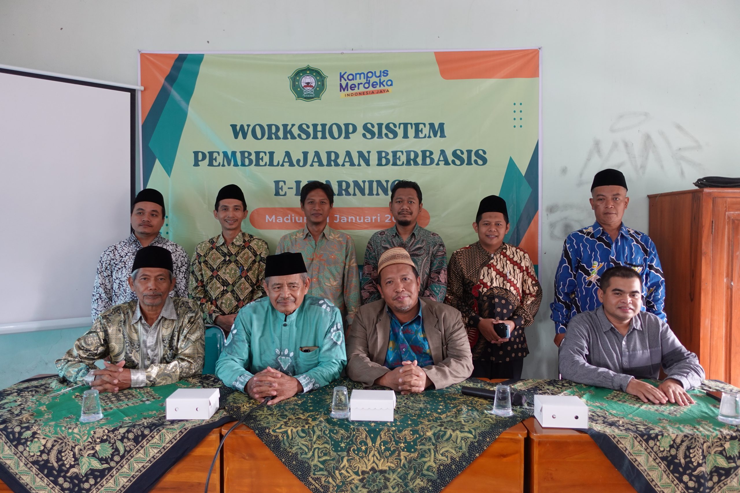 WORKSHOP E-LEARNING DI STAINU MADIUN MENINGKATKAN KAPASITAS PEMBELAJARAN