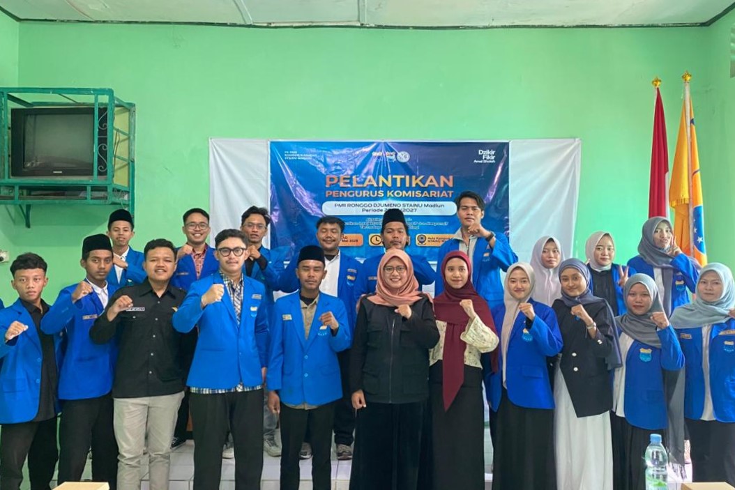 Resmi Dilantik, PK PMII Ronggo Djumeno STAINU Madiun Siap Cetak Kader Adaptif Teknologi