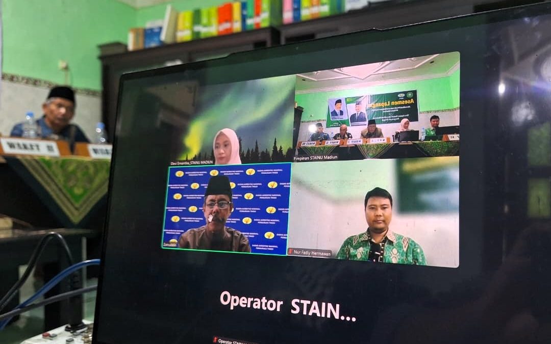 STAINU Madiun Gelar Asesmen Lapangan Daring Akreditasi Prodi Hukum Ekonomi Syariah