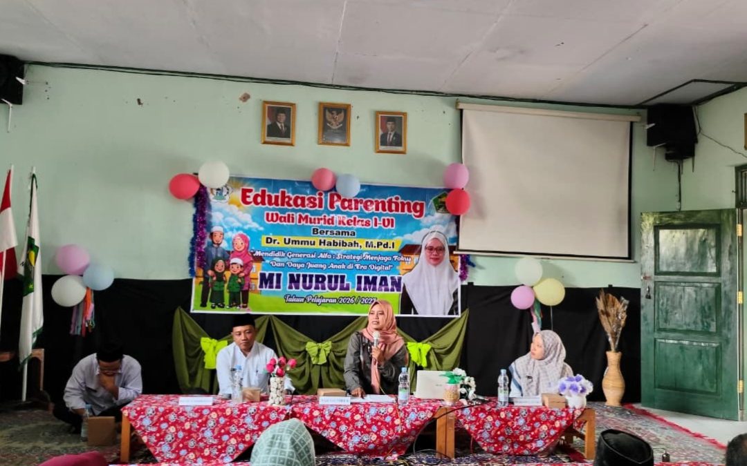 Atasi Krisis Fokus Generasi Alfa, Dosen STAINU Madiun Edukasi Wali Murid MI Nurul Iman